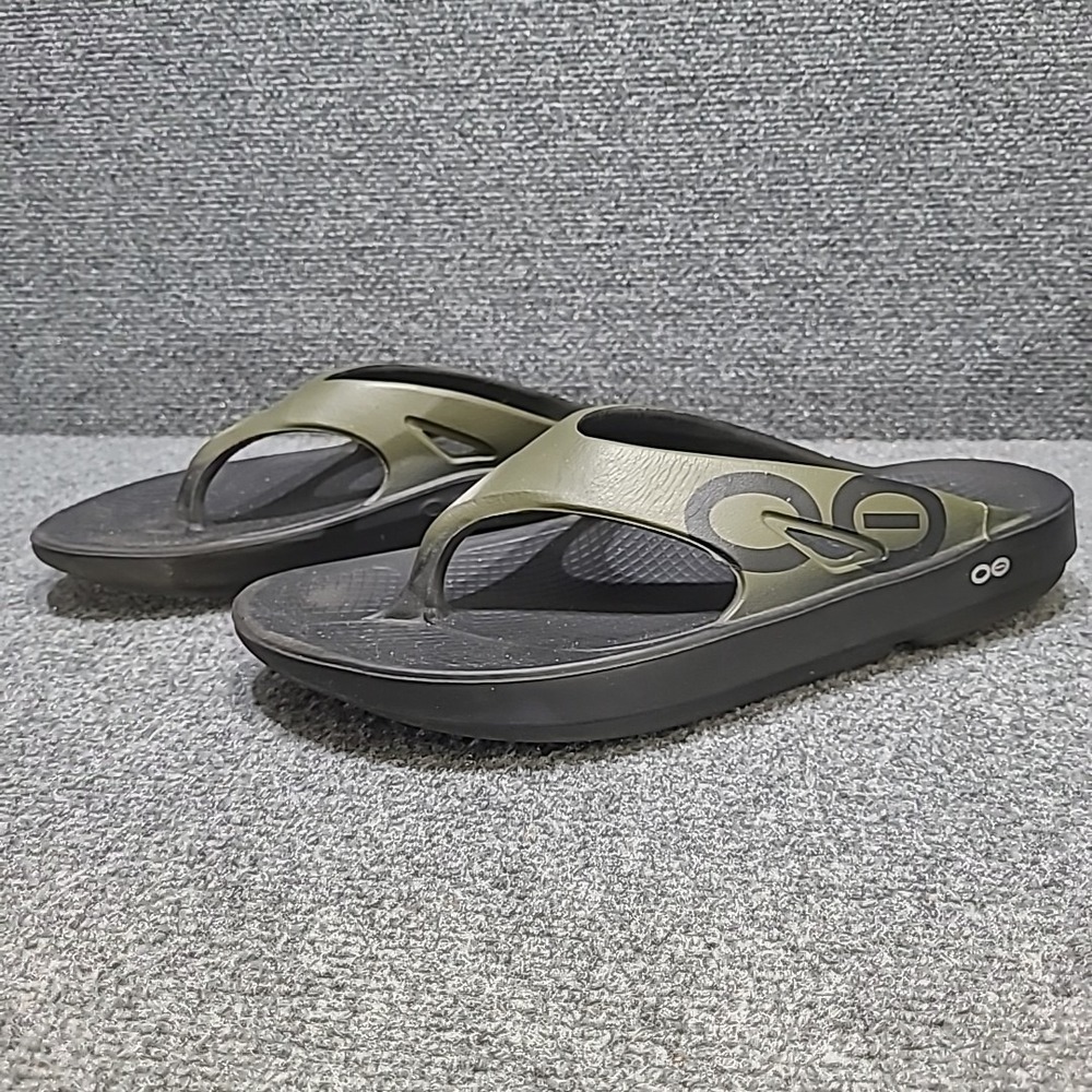 OOFOS OOriginal Sport Sandal - Tactical Green Men's 13/ EU 46